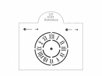 V031 ciferník 8cm